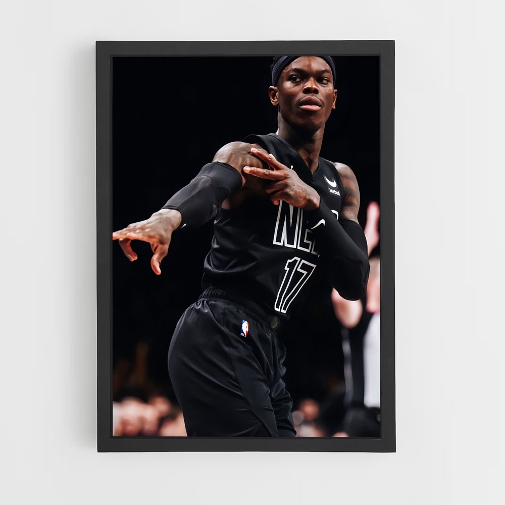 Poster Dennis schroder – affiche Basketball (vue 2)